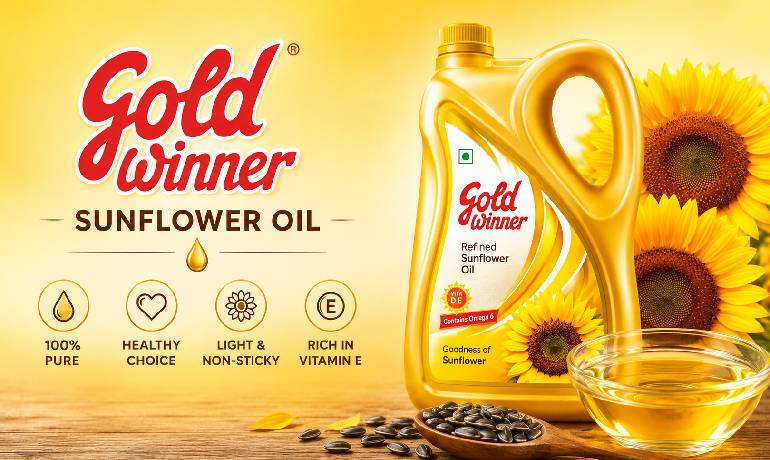 Gold Winner Sunflower Oil